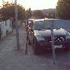le frecce gialle che indicano la strada